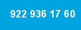 922 936 17 60